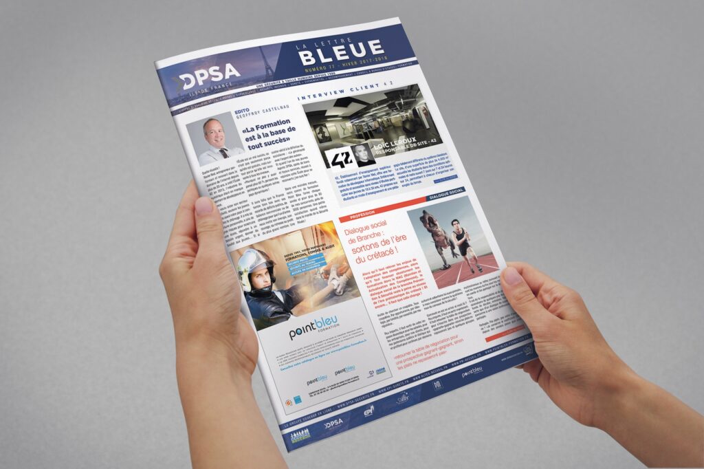 Lettre Bleue n°77 – “La formation est à la base de tout succès”