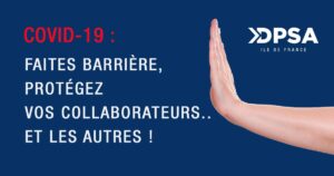 Covid-19 : Faites barrière !
