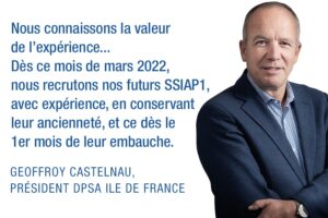 Mars 2022 : DPSA Ile de France recrute ses futurs SSIAP1 avec leur ancienneté