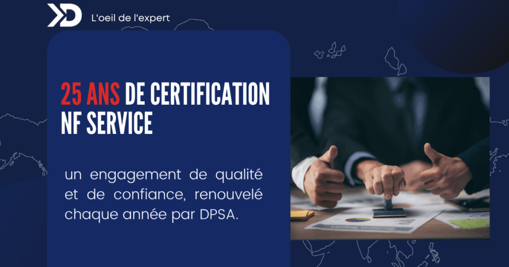 25 ans de certification et d’engagement envers la qualité