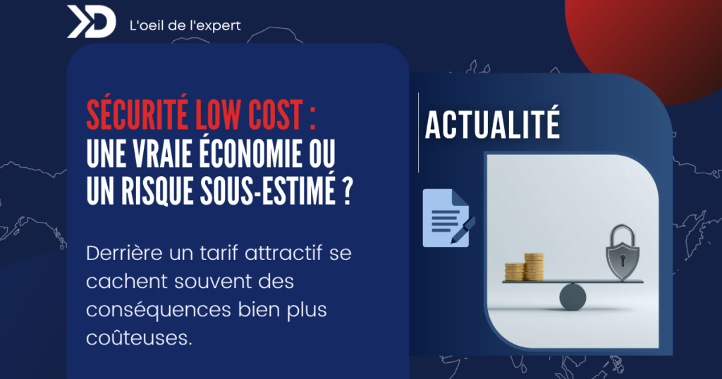 Sécurité low cost : un choix qui coûte plus qu’il n’économise